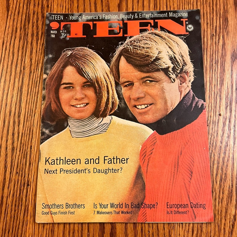 Vintage 1968 TEEN (Young America’s Fashion, Beauty & Entertainment) Magazine